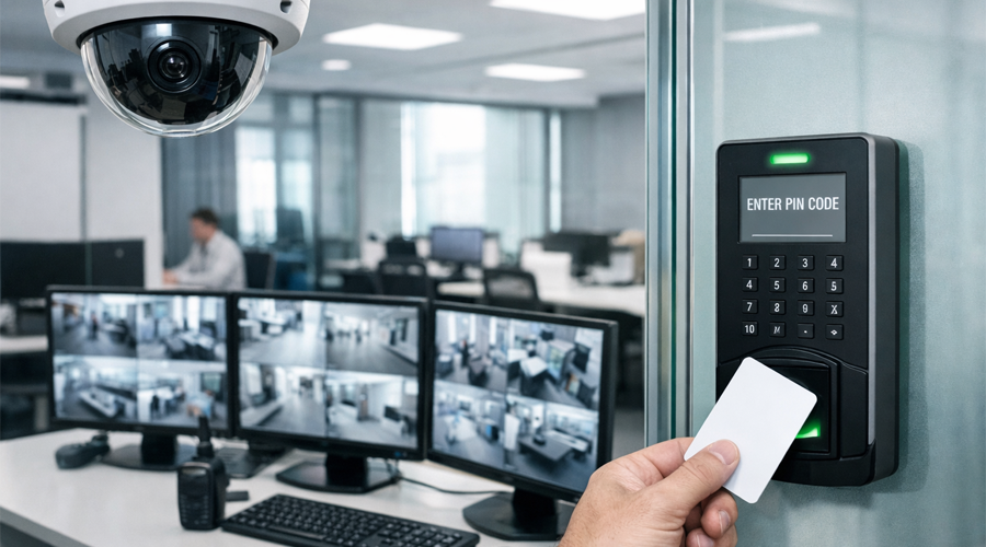 Corporate office security solution